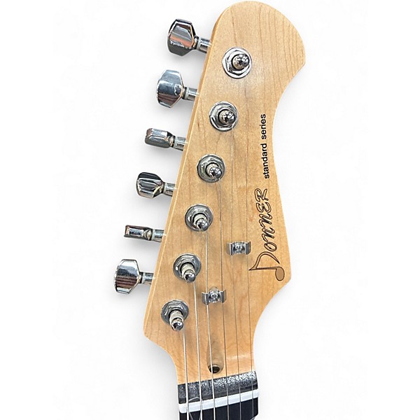 Used Donner Standard Series Eggshell Solid Body Electric Guitar