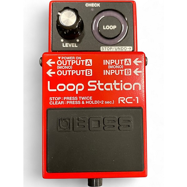 Used BOSS RC1 Loop Station Pedal