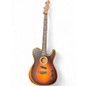 Used Fender Acoustisonic Telecaster sunburst Acoustic Electric Guitar thumbnail