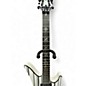 Used Schecter Guitar Research Synyster Gates Signature Standard WHITE WITH BLACK STRIPES Solid Body Electric Guitar