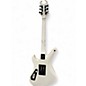 Used Schecter Guitar Research Synyster Gates Signature Standard WHITE WITH BLACK STRIPES Solid Body Electric Guitar