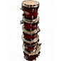 Used Mapex 6 Piece M Pro Candy Apple Red Drum Kit