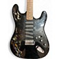 Used Jms Strat Style Black Solid Body Electric Guitar