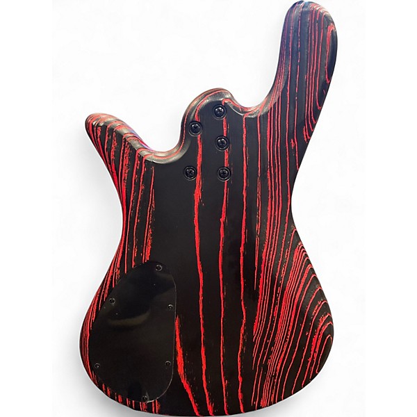 Used Spector ns pulse 4 Crimson Electric Bass Guitar