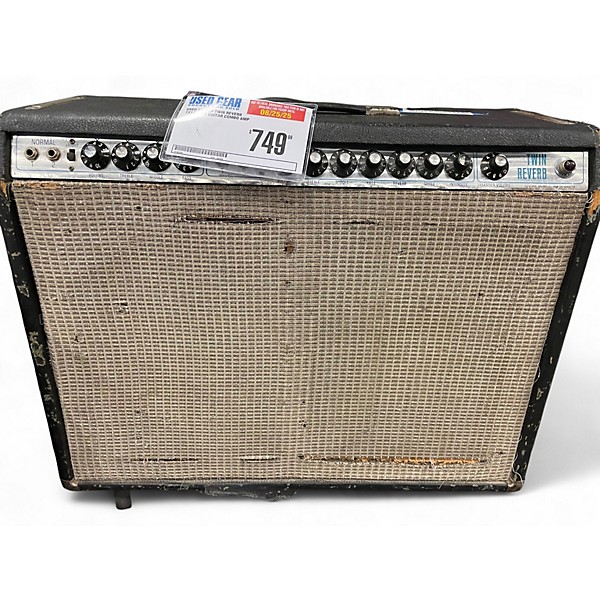 Used Fender Twin Reverb 2x12 Tube Guitar Combo Amp