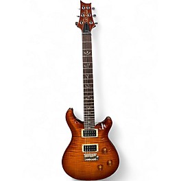 Used 2008 PRS Custom 24 10 Top AMBER SUNBURST Solid Body Electric Guitar