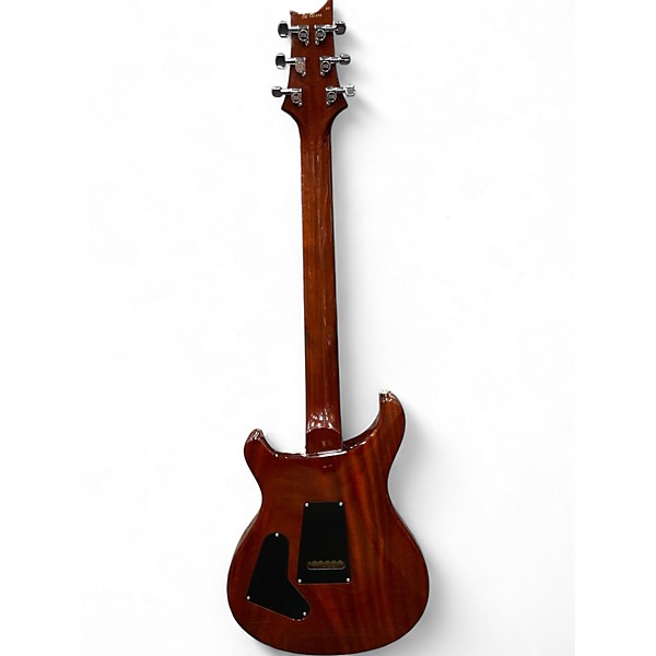 Used 2008 PRS Custom 24 10 Top AMBER SUNBURST Solid Body Electric Guitar