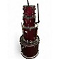 Used Pearl 4 Piece Soundcheck Red Drum Kit thumbnail