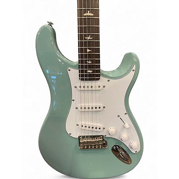 Used PRS SE Silver Sky Blue Solid Body Electric Guitar