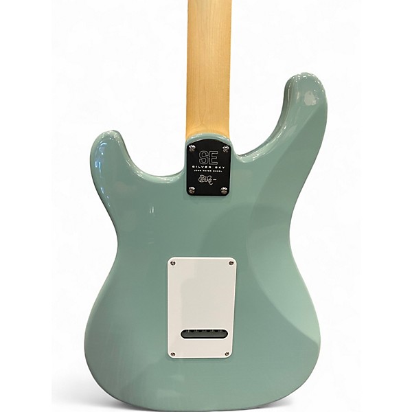 Used PRS SE Silver Sky Blue Solid Body Electric Guitar