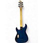 Used Schecter Guitar Research Omen Extreme 6 Blue Solid Body Electric Guitar