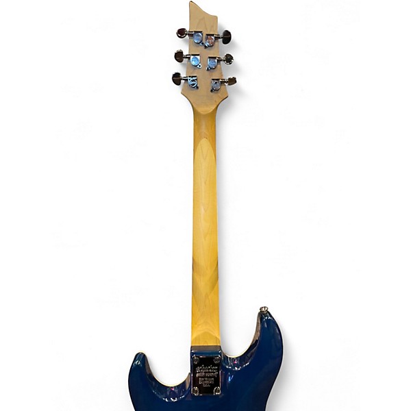 Used Schecter Guitar Research Omen Extreme 6 Blue Solid Body Electric Guitar