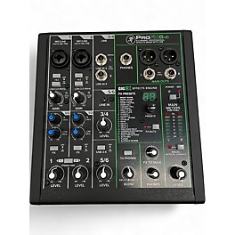 Used Mackie ProFX6v3 6-Channel Professional Effects Mixer With USB Unpowered Mixer