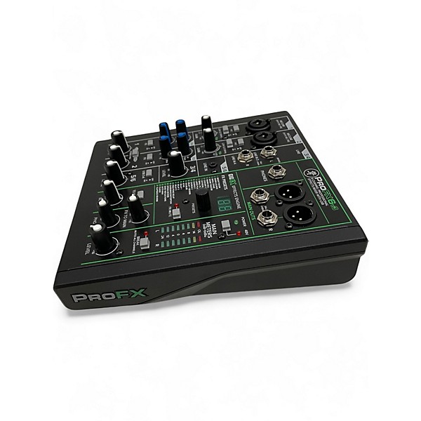 Used Mackie ProFX6v3 6-Channel Professional Effects Mixer With USB Unpowered Mixer