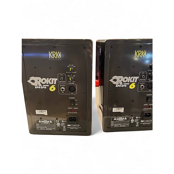 Used KRK RPG2 ROKIT 6 PAIR Powered Monitor