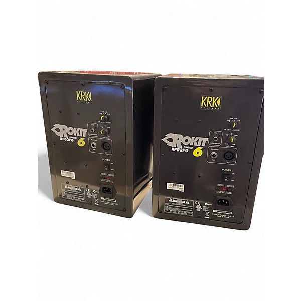 Used KRK RPG2 ROKIT 6 PAIR Powered Monitor