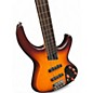 Used MTD KINGSTON SARATOGA DELUXE Caramel Burst Electric Bass Guitar