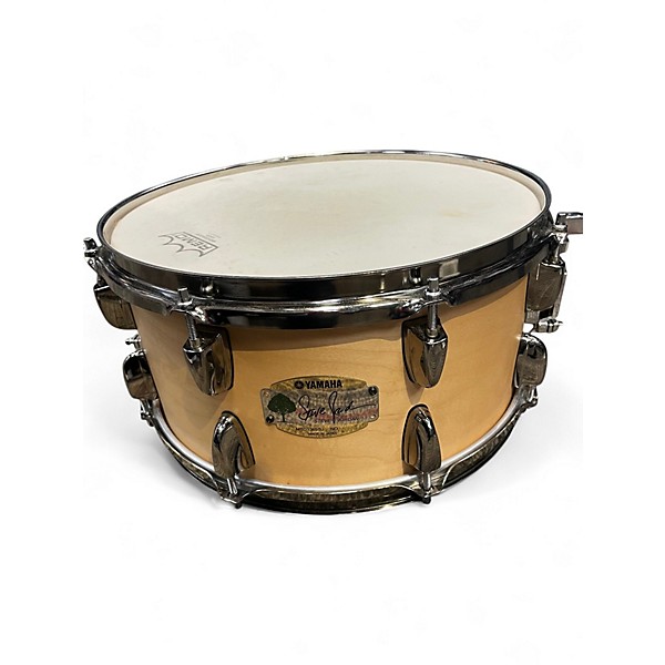 Used Yamaha 13X6.5 Steve Jordan Snare Natural Drum