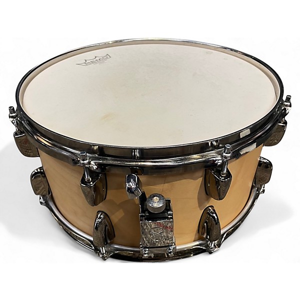 Used Yamaha 13X6.5 Steve Jordan Snare Natural Drum