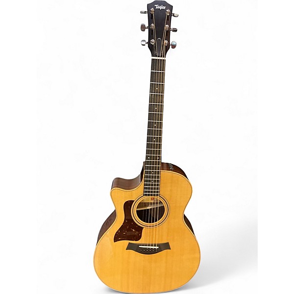 Used Taylor 414ce Studio Natural Acoustic Electric Guitar