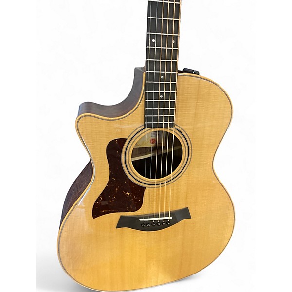 Used Taylor 414ce Studio Natural Acoustic Electric Guitar