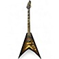 Used Dean Dave Mustaine V Limited Edition Tiger Eye Solid Body Electric Guitar thumbnail