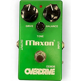 Used Maxon OD808 Overdrive Effect Pedal