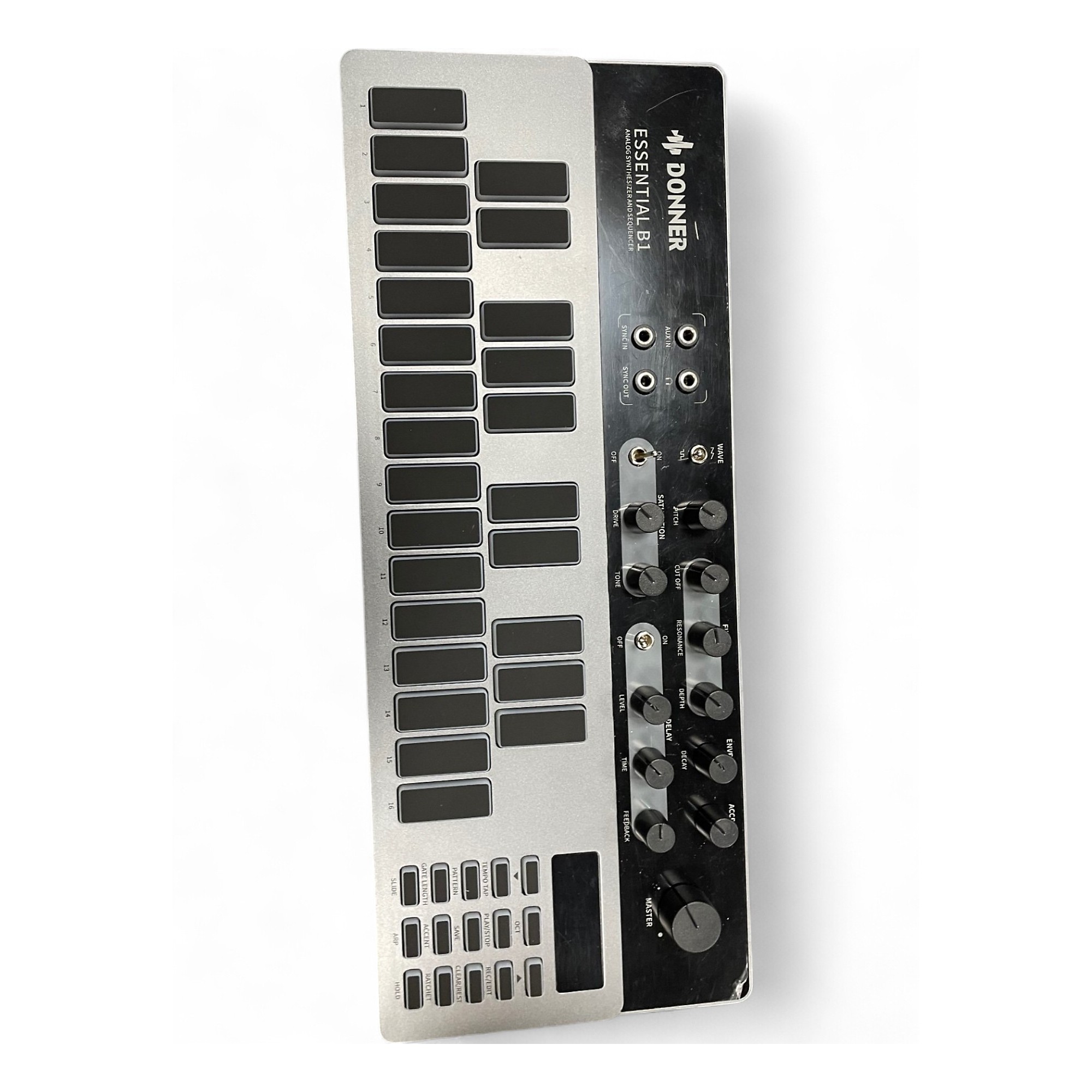 Donner Essential B1 アナログシンセサイザー Essential B1 Analog Bass Synthesizer & Sequencer Donner