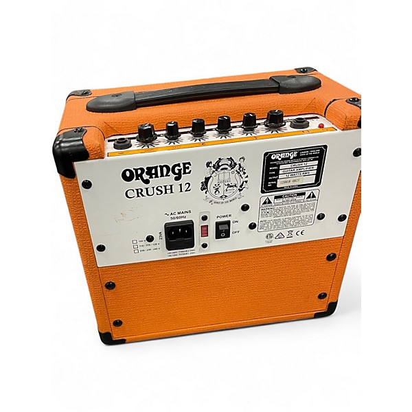 Used Orange Amplifiers Crush 12 Guitar Combo Amp