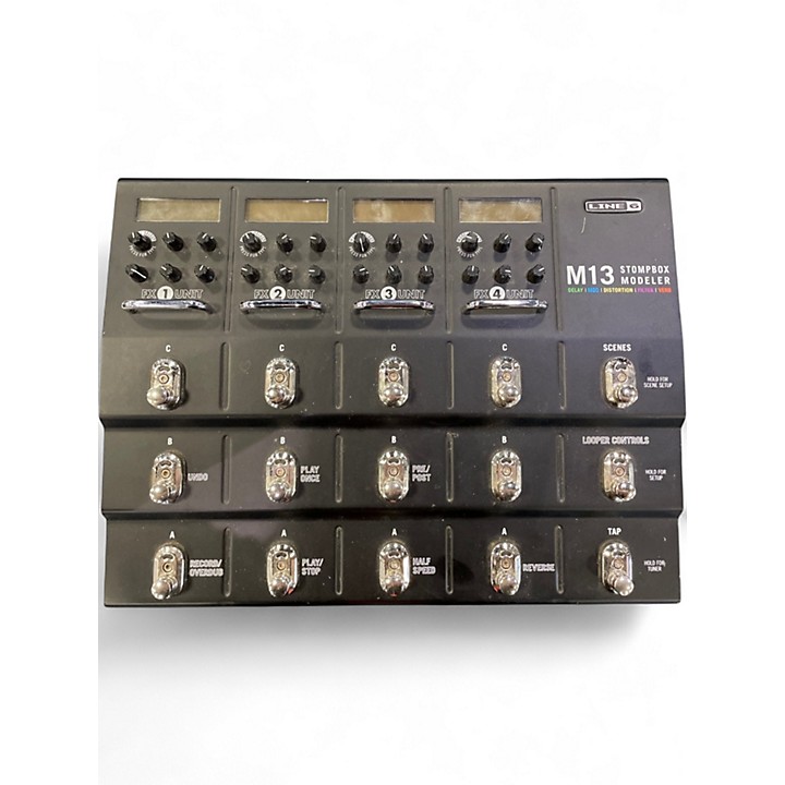 ギター LINE6 M13 Stompbox Modeler Line 6 M13 Stompbox Modeler Pedal | Sweetwater