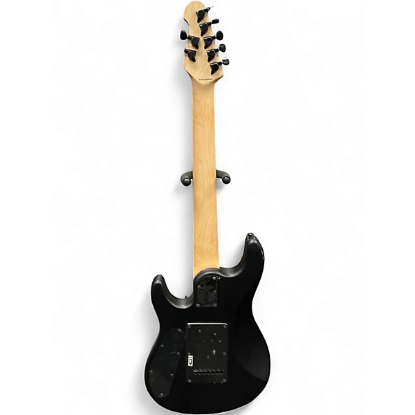 Used Sterling by Music Man John Petrucci JP157 7 String Flat Black Solid Body Electric Guitar