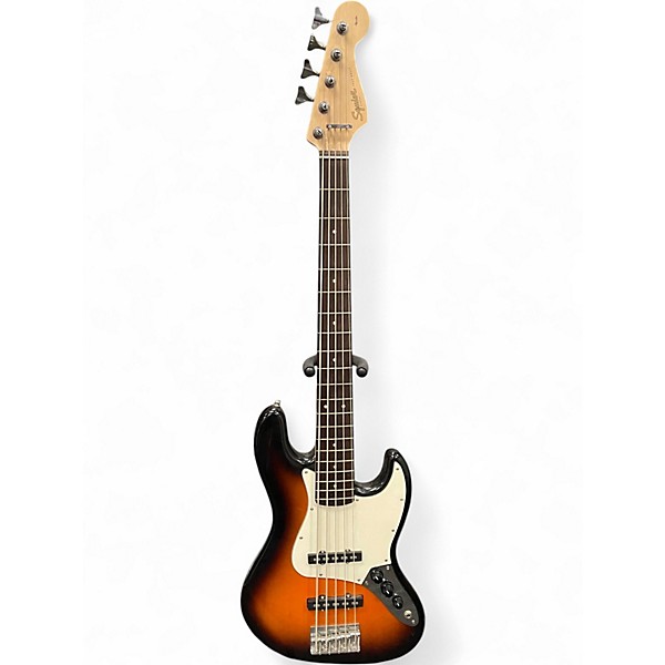 Used Squier Affinity Jazz Bass V 5 String 3 Color Sunburst