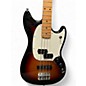 Used Fender Mustang Bass 3 Color Sunburst Electric Bass Guitar
