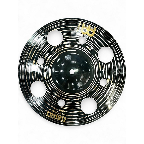 Used MEINL 12in Dark Trash Stack Pair Cymbal