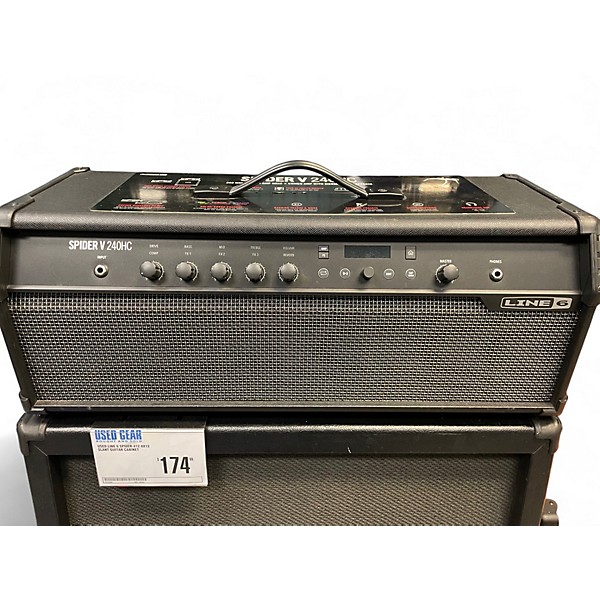 Used Line 6 Spider V 240HC Solid State Guitar Amp Head