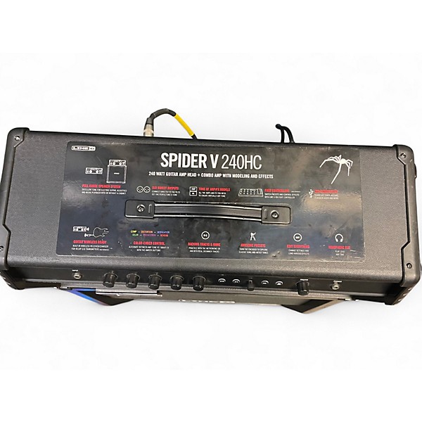 Used Line 6 Spider V 240HC Solid State Guitar Amp Head