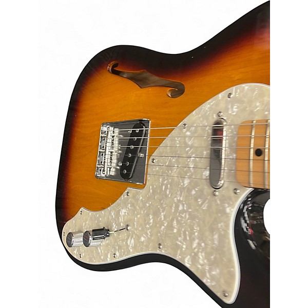 Used Fender HERITAGE 60'S THINLINE 2 Tone Sunburst Hollow Body Electric Guitar