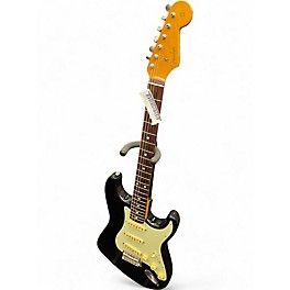Used 1990s Fender Crafted in Japan Stratocaster  Black Solid Body Electric Guitar