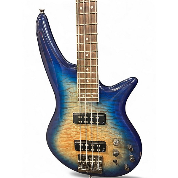 Used Jackson JS SERIES BLUE ORANGE BURST Electric Bass Guitar
