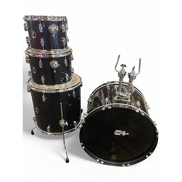 Used SONOR 4 Piece Special Edition  Black Drum Kit