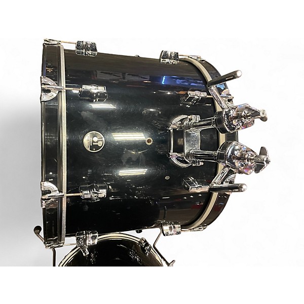 Used SONOR 4 Piece Special Edition  Black Drum Kit
