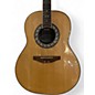 Used Ovation cc67 celebrity Natural Acoustic Electric Guitar