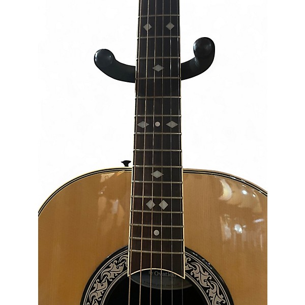 Used Ovation cc67 celebrity Natural Acoustic Electric Guitar