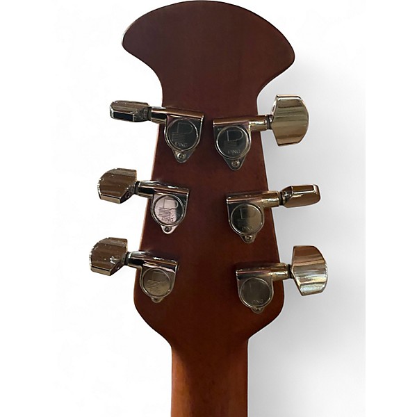 Used Ovation cc67 celebrity Natural Acoustic Electric Guitar