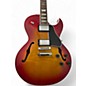 Used Gibson ES137 Cherry Sunburst Hollow Body Electric Guitar