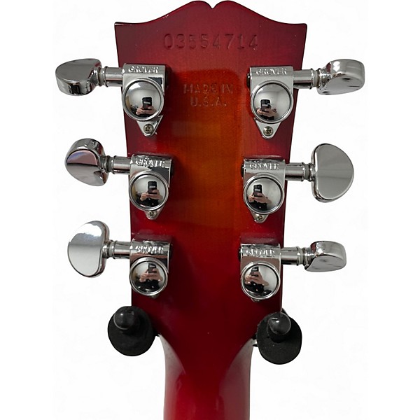 Used Gibson ES137 Cherry Sunburst Hollow Body Electric Guitar