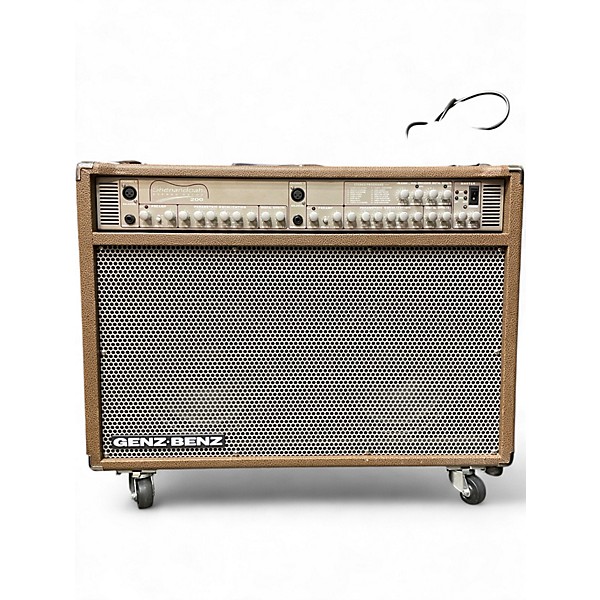 Used Genz Benz Shenandoah Stereo Delux 200 Acoustic Guitar Combo Amp