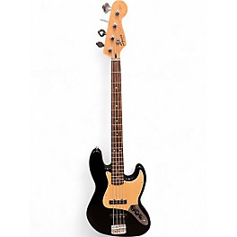 Used Squier Affinity Jazz Bass Black Electric Bass Guitar