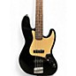 Used Squier Affinity Jazz Bass Black Electric Bass Guitar