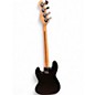 Used Squier Affinity Jazz Bass Black Electric Bass Guitar